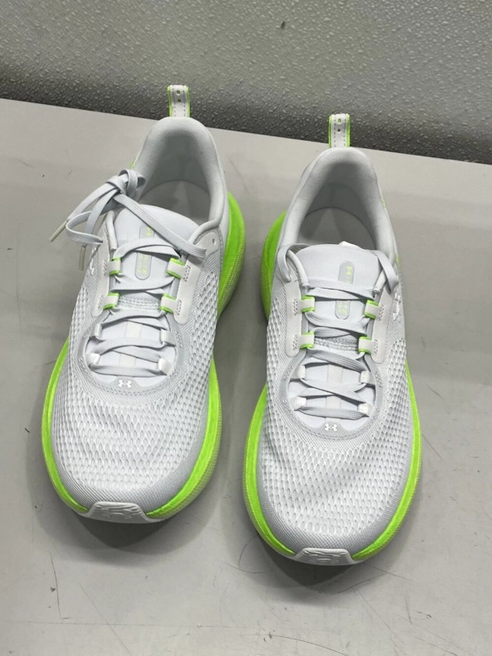 Under Armor Infinite Elite 2 Men's Running Shoes Gray/Hyper Green Size 11.5